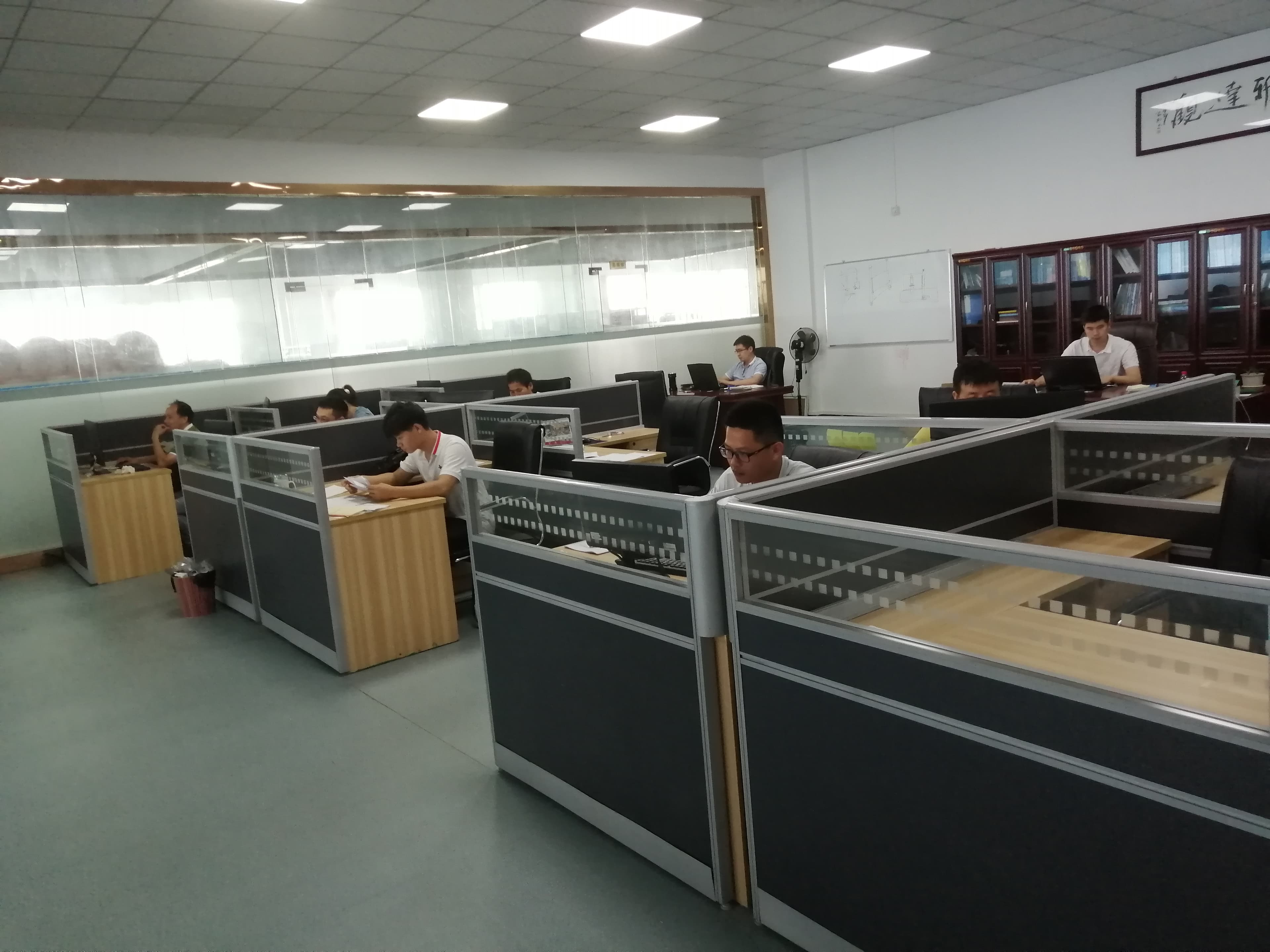 Engineering workstations in the Zhengkai office