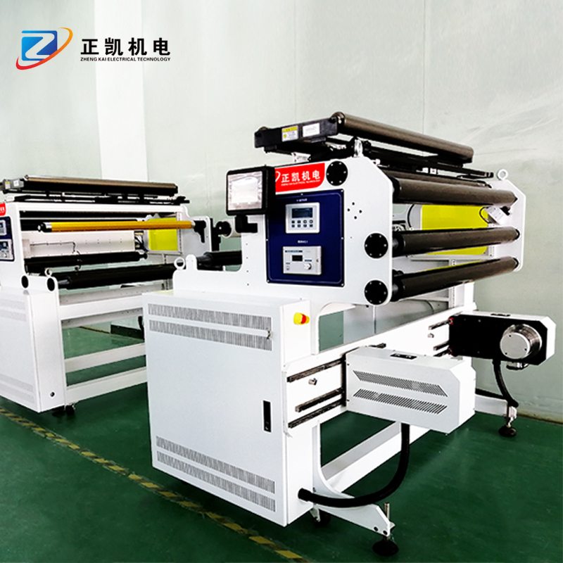 Wide-Web Unwinder and Rewinder for Etching Lines ZK-R2R-1300